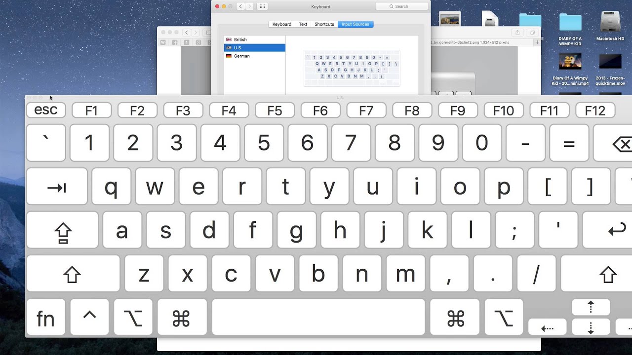 hook up iphone to mac for screen keyboard